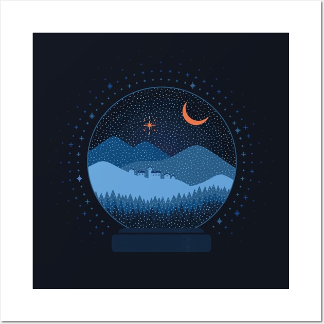 Midnight In A Perfect World Wall Art by Thepapercrane